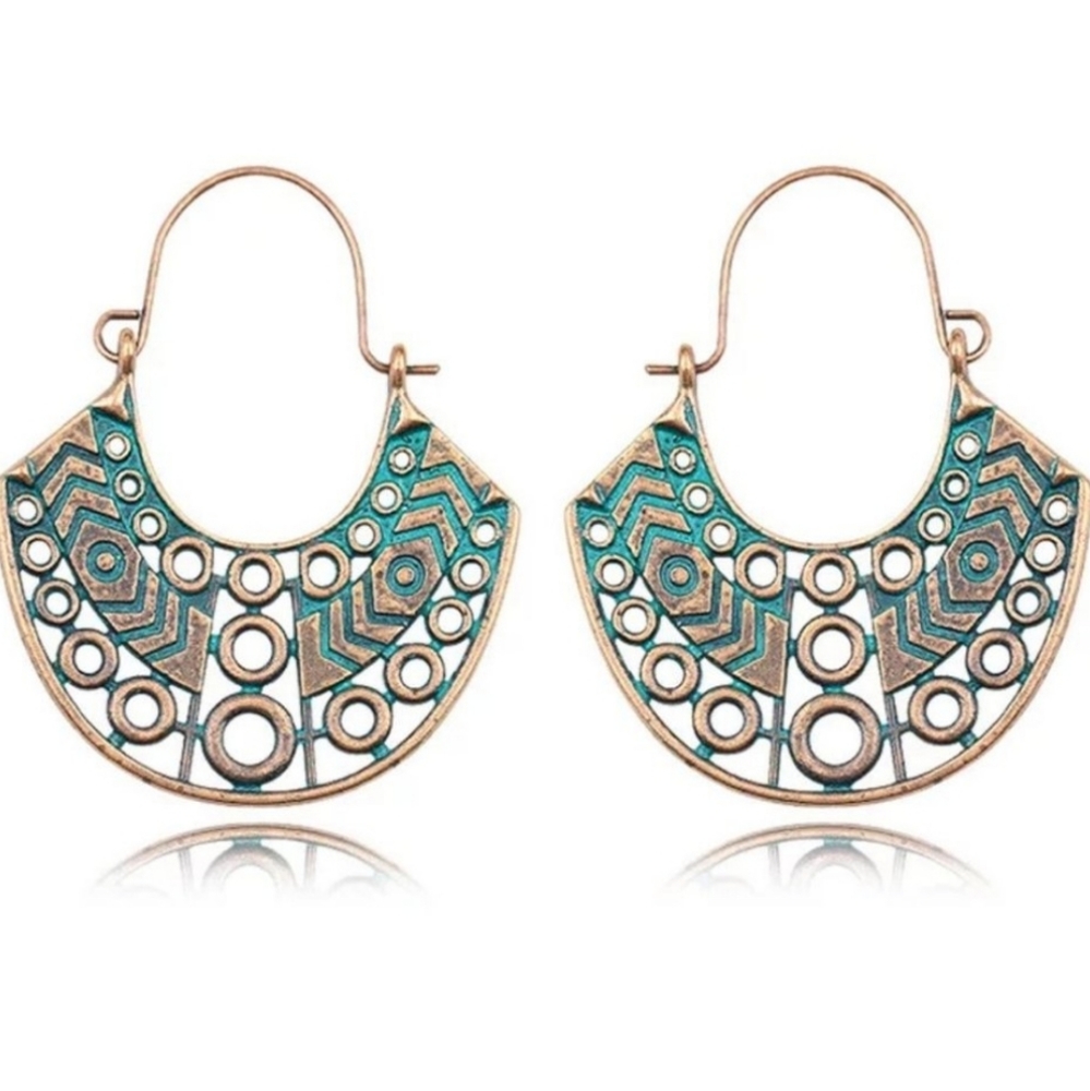 Southwestern Boho Pantina Drop Earrings
